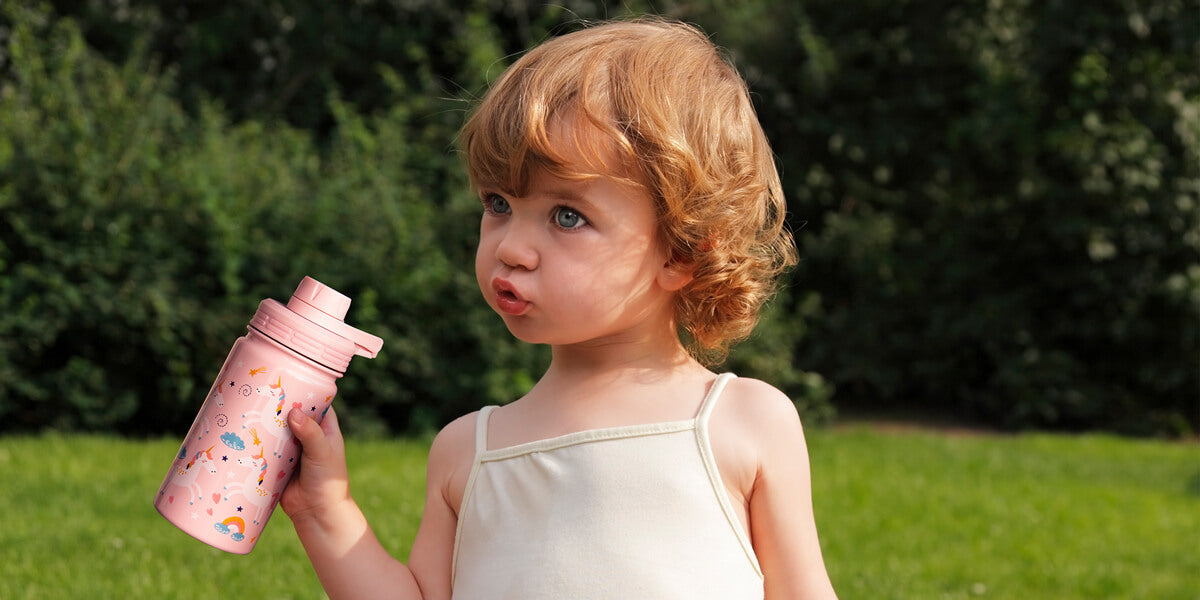 spout lid water bottle