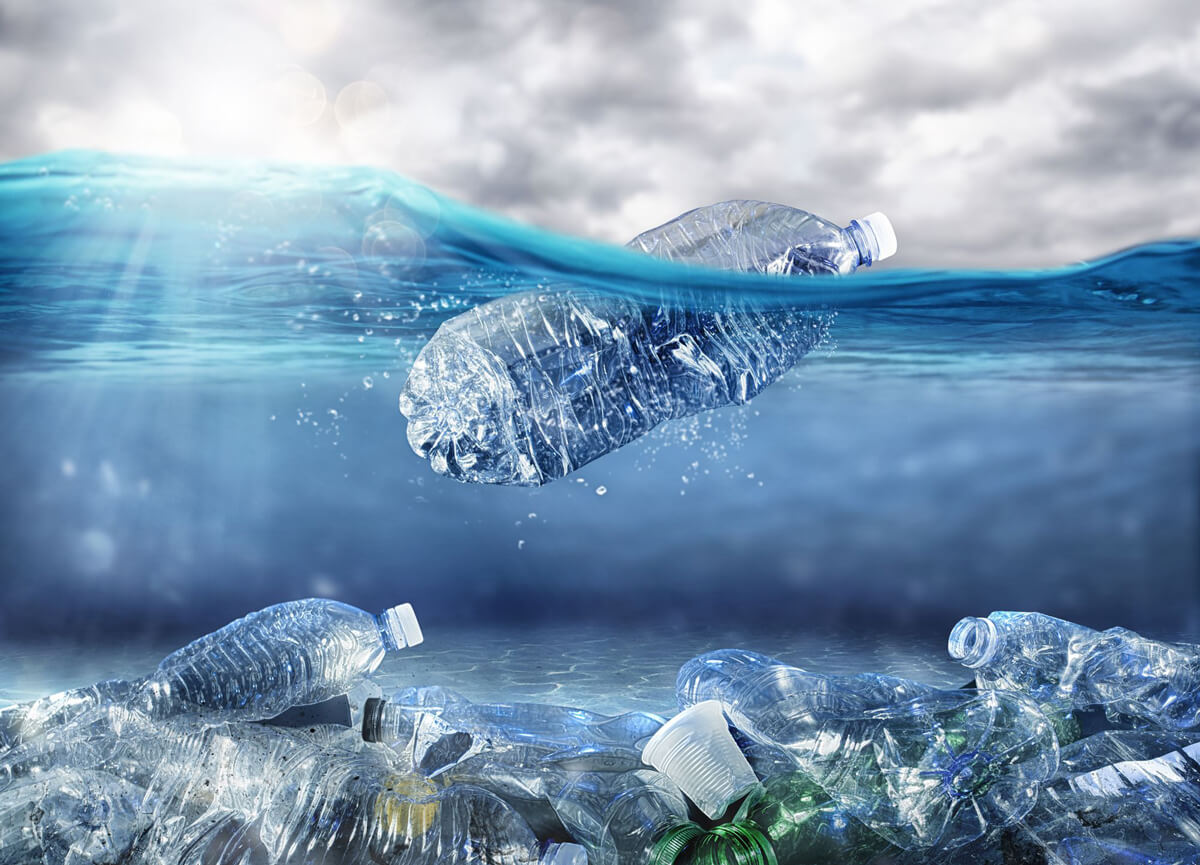 plastic bottles