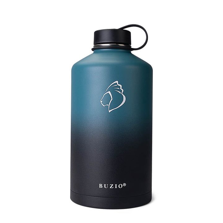 1 gallon water bottle with straw