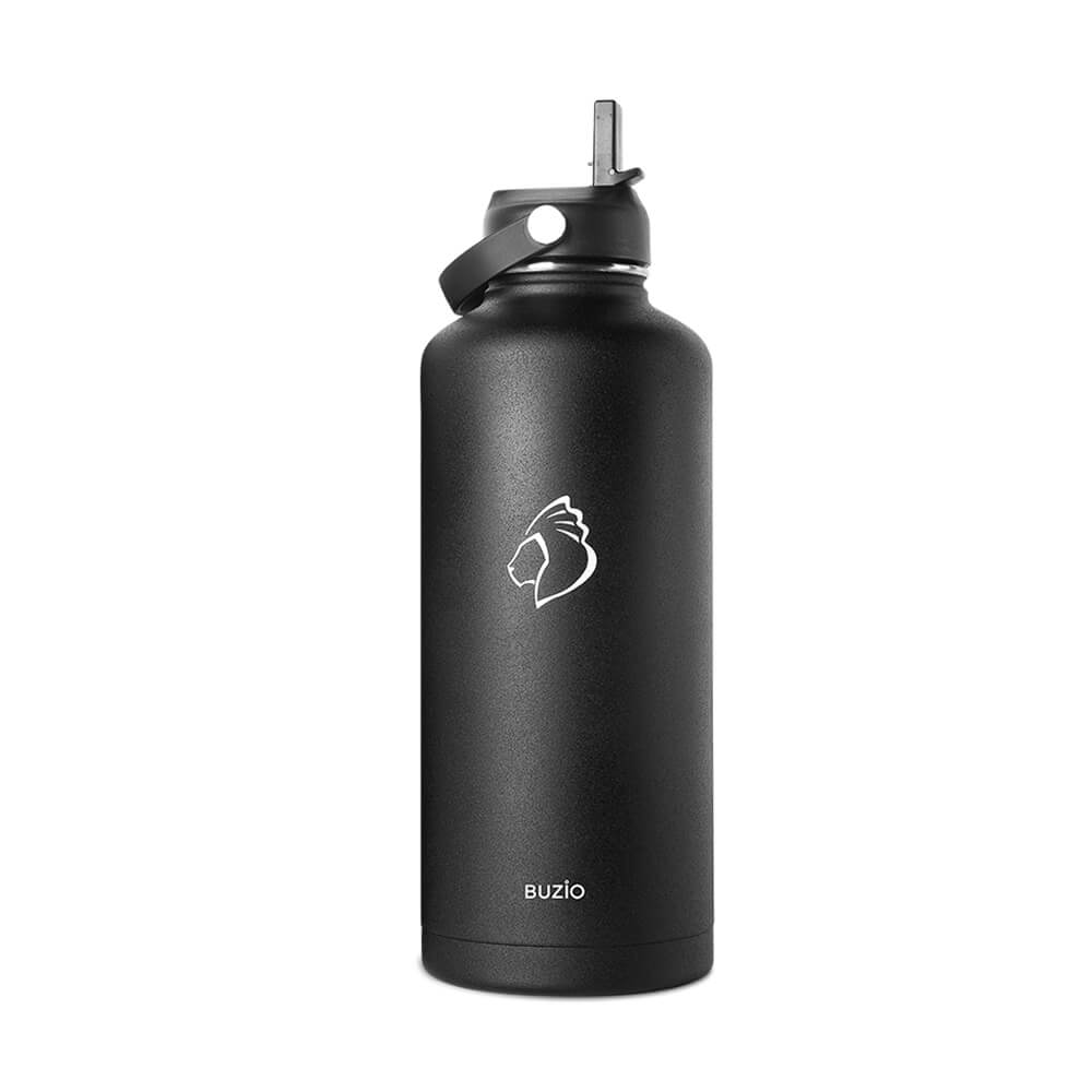 BUZIO 87oz Insulated Water Bottle, Large Thermo Canteen for Camping – Buzio  Bottle
