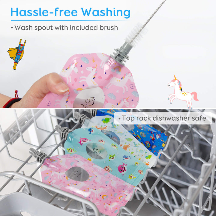 reusable food pouches