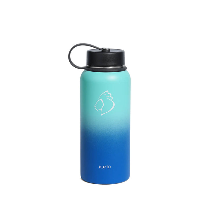 thermos water bottle with straw 