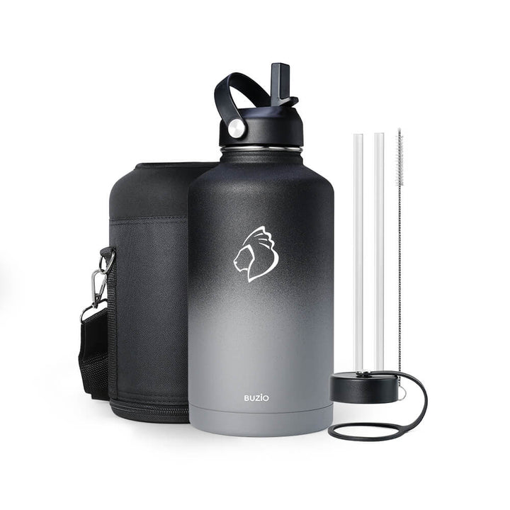 best large water bottles with straw