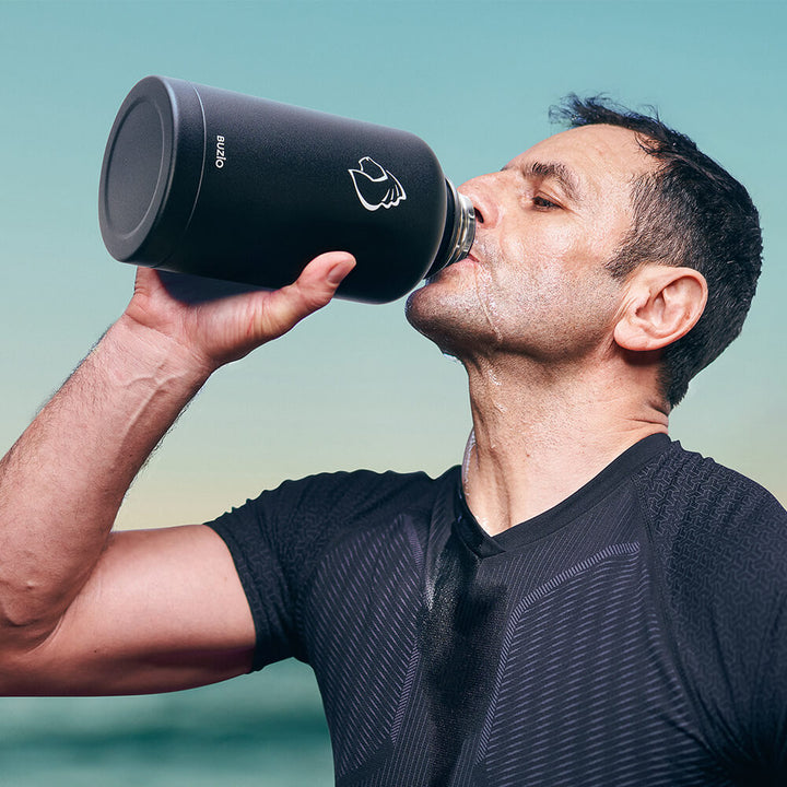 Duet Series Water Bottles with 2 Lids | 40oz