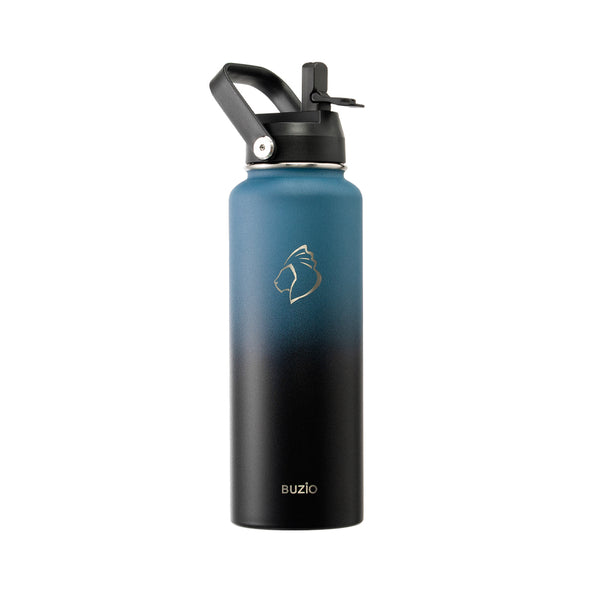Insulated Water Bottles with 2 Lids | 22oz - 128oz