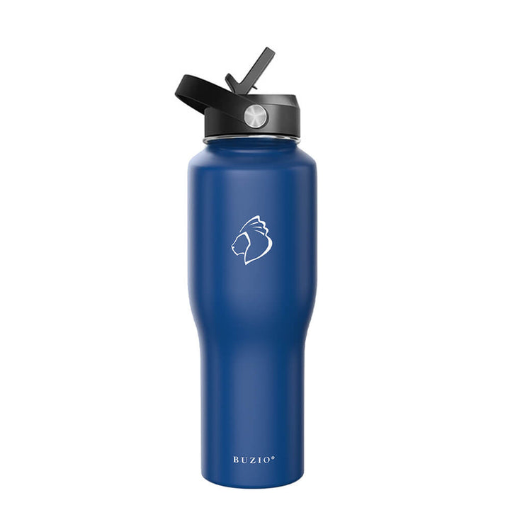 Water Bottle with Straw