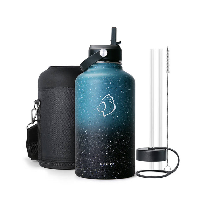 insulated 64 oz water bottle 