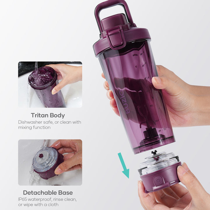 Electric Protein Blender Bottle – GymWaveTech