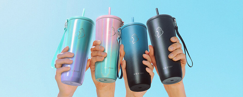 64hydro tumblers Wine Bottle And Glass HTRZ19090148OZ Stainless Steel Tumbler main image 1