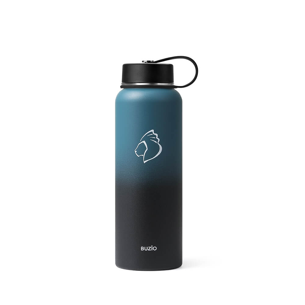 Insulated Water Bottles with 2 Lids | 22oz - 128oz