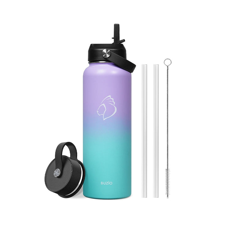 metal water bottle