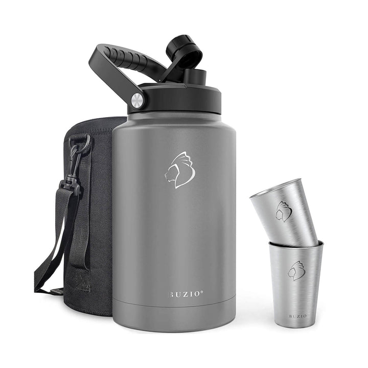 metal gallon jug