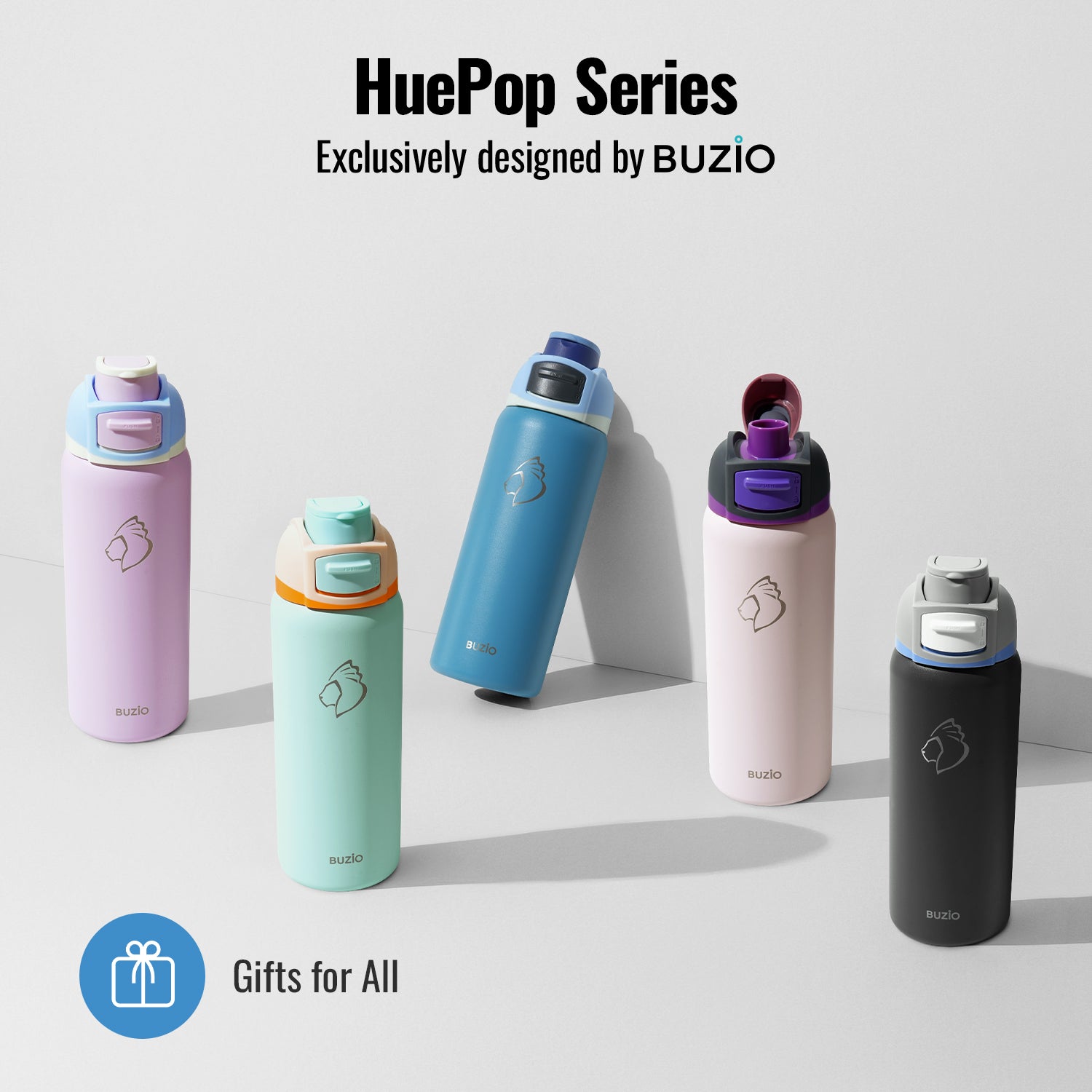 HuePop Series Insulated Water Bottle | 32oz