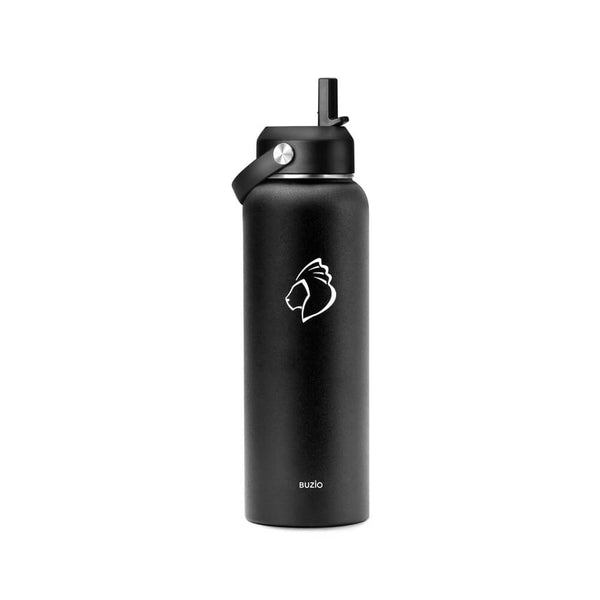 Insulated Water Bottles with 2 Lids | 40oz