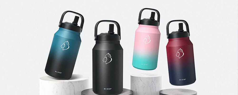 64 oz Insulated Water Bottle: the Most Practical One – Buzio Bottle