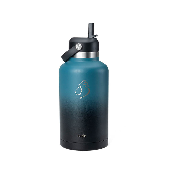 best half gallon water bottle with straw