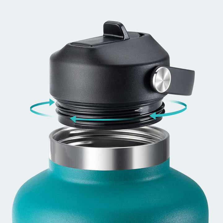 half gallon metal water bottle 