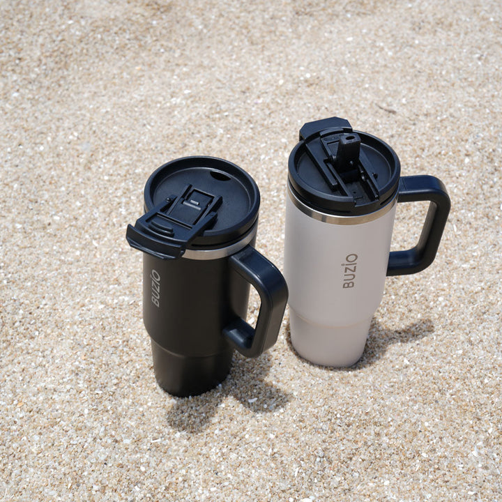 Insulated Handle Tumbler With 2-In-1 Straw Lid | 30oz - 40oz