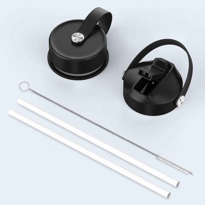 Travel Flask with Straw