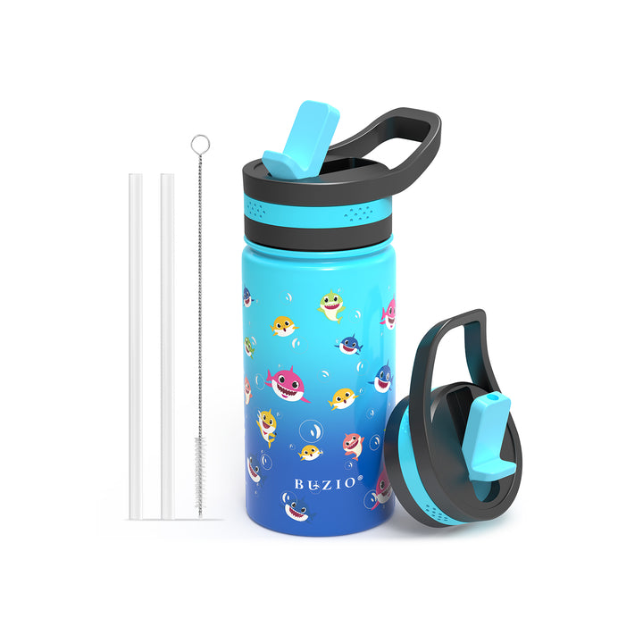 Kids Water Bottle with Straw Lid | 14oz