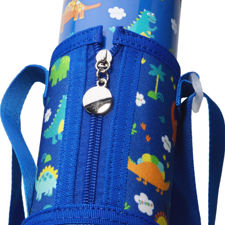 Kids Water Bottle with Carrying Pouch | 14oz