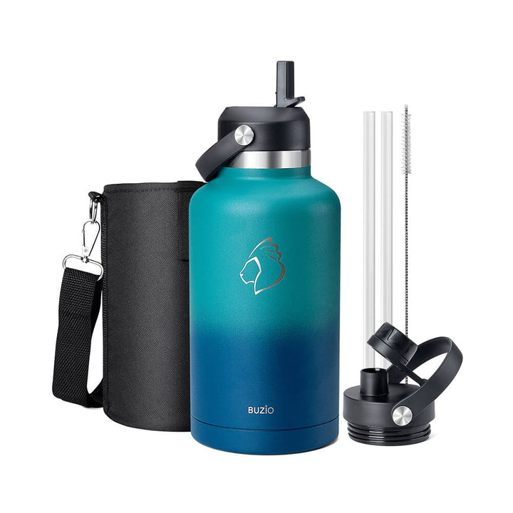 Shop Half Gallon Stainless Steel Water Bottle | 64 Oz