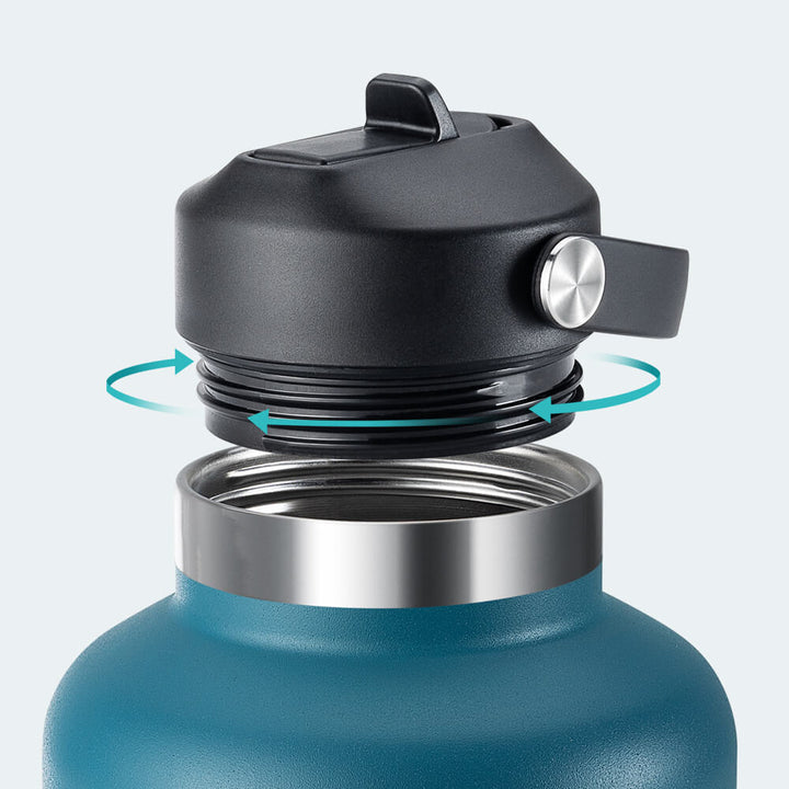 best 64oz water bottle with straw